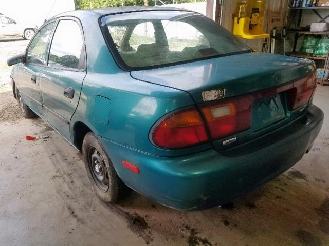 JM1BA1416S0147361 - 1995 MAZDA PROTEGE DX TEAL photo 3