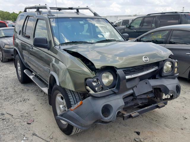 5N1ED28T24C664627 - 2004 NISSAN XTERRA XE GREEN photo 1