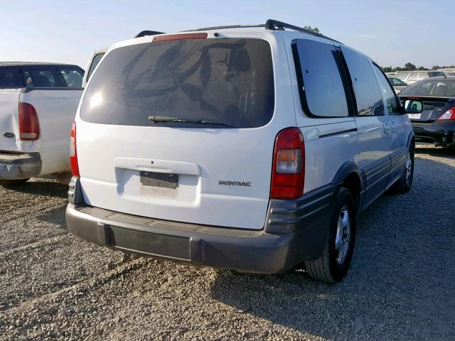 1GMDX03E31D143700 - 2001 PONTIAC MONTANA WHITE photo 4