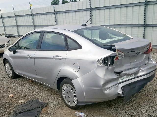 3FADP4AJ3EM194903 - 2014 FORD FIESTA S SILVER photo 3