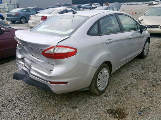 3FADP4AJ3EM194903 - 2014 FORD FIESTA S SILVER photo 4