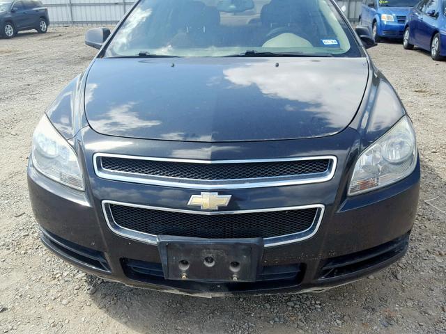 1G1ZB5E1XBE353614 - 2011 CHEVROLET MALIBU LS BLACK photo 9