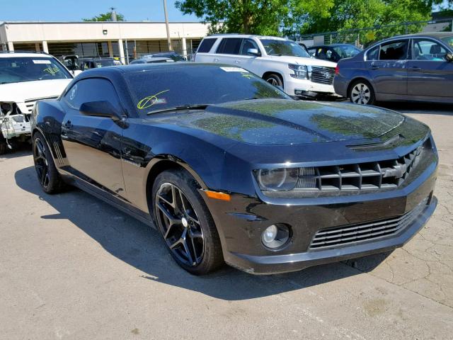 2G1FK1EJ7A9226189 - 2010 CHEVROLET CAMARO SS BLACK photo 1