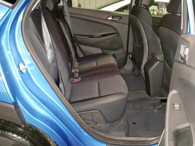 KM8J3CA49JU643287 - 2018 HYUNDAI TUCSON SEL BLUE photo 6