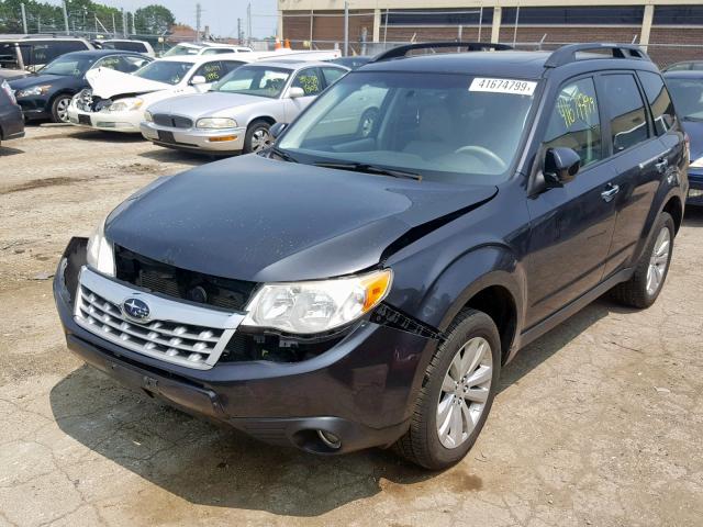 JF2SHBEC7BH766216 - 2011 SUBARU FORESTER L GRAY photo 2