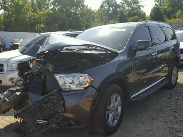 1C4RDJDG3DC691277 - 2013 DODGE DURANGO CR GRAY photo 2