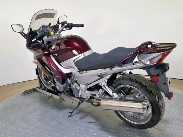 JYARP15E67A002557 - 2007 YAMAHA FJR1300 RED photo 6