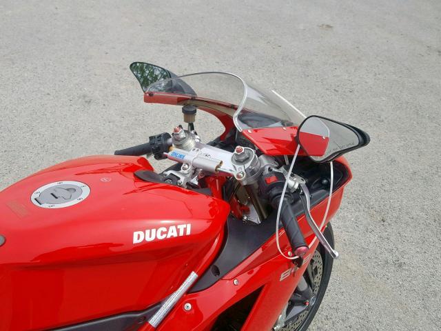 ZDM1XBGV29B006661 - 2009 DUCATI 848 RED photo 5