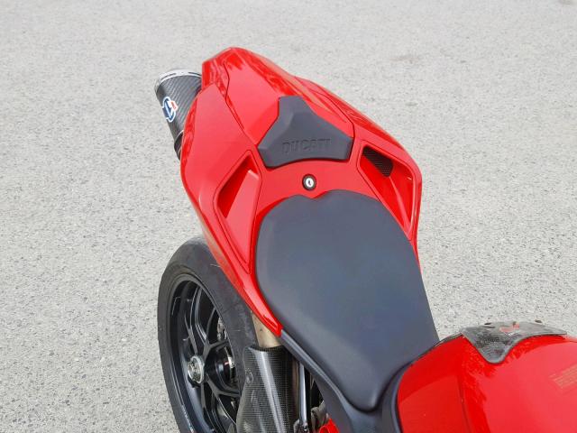 ZDM1XBGV29B006661 - 2009 DUCATI 848 RED photo 6