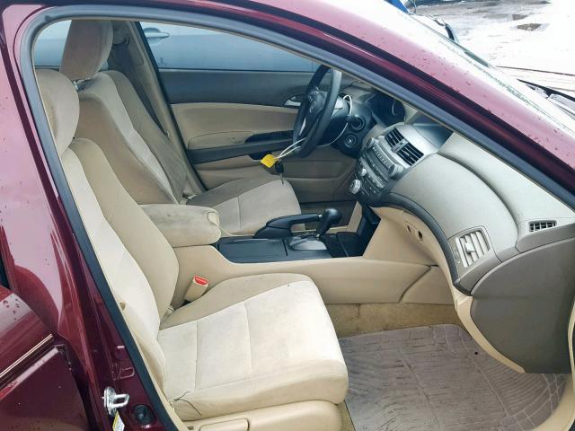 1HGCP26438A009300 - 2008 HONDA ACCORD LXP MAROON photo 5