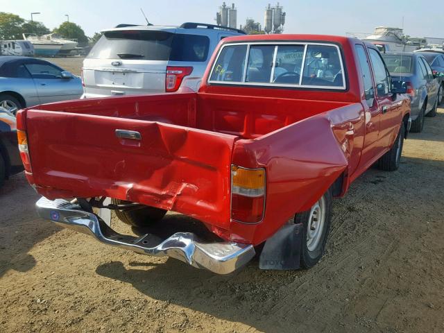 JT4RN93P3L5019168 - 1990 TOYOTA PICKUP 1/2 RED photo 4