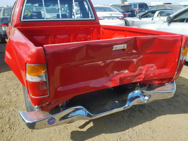 JT4RN93P3L5019168 - 1990 TOYOTA PICKUP 1/2 RED photo 9