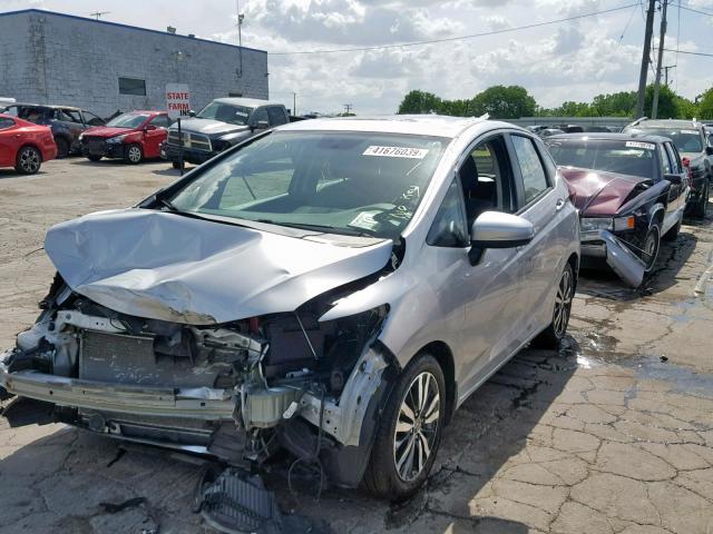 3HGGK5H87FM763074 - 2015 HONDA FIT EX SILVER photo 2