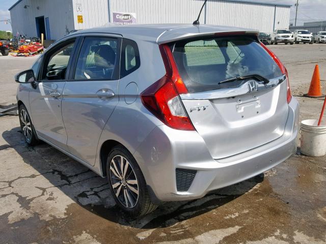 3HGGK5H87FM763074 - 2015 HONDA FIT EX SILVER photo 3