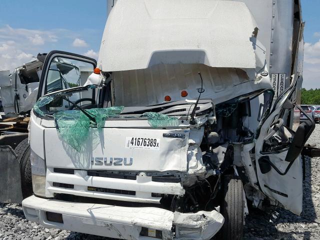 54DC4W1B5CS804139 - 2012 ISUZU NPR HD WHITE photo 9