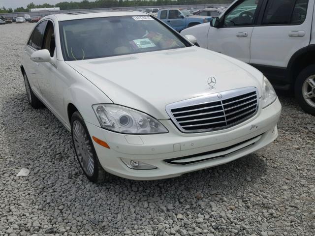 WDDNG71X67A118568 - 2007 MERCEDES-BENZ S 550 WHITE photo 1