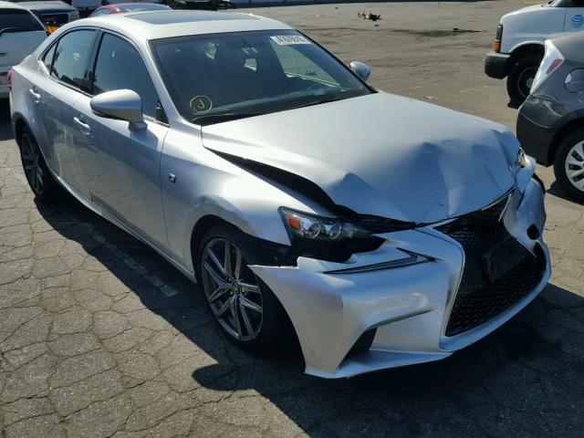 JTHCE1D23F5005848 - 2015 LEXUS IS 350 SILVER photo 1