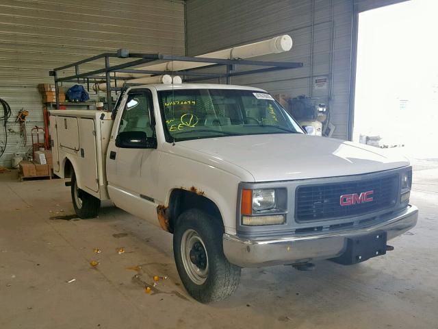 1GDGC34R1XR708937 - 1999 GMC SIERRA C35 WHITE photo 1