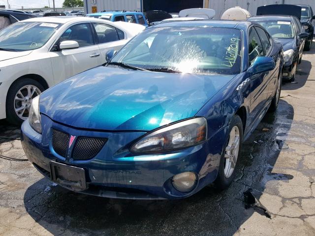 2G2WR524751139586 - 2005 PONTIAC GRAND PRIX BLUE photo 2