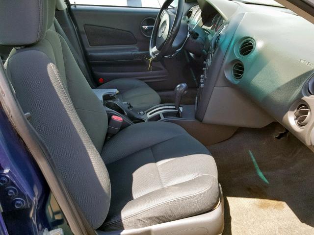 2G2WR524751139586 - 2005 PONTIAC GRAND PRIX BLUE photo 5