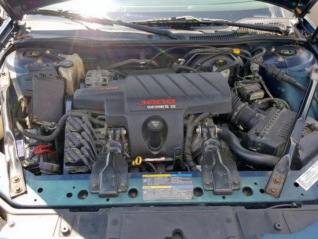 2G2WR524751139586 - 2005 PONTIAC GRAND PRIX BLUE photo 7