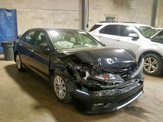 1HGCR2F85FA265416 - 2015 HONDA ACCORD EXL BLACK photo 1