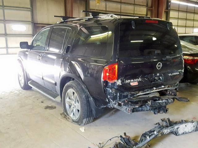 5N1AA0NC4AN619883 - 2010 NISSAN ARMADA SE BLACK photo 3