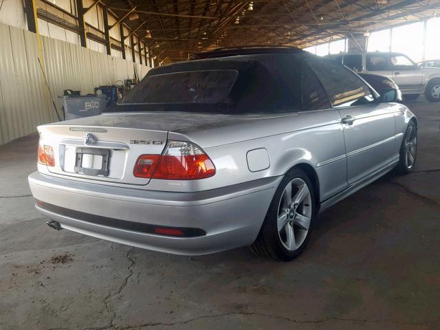 WBABW33464PL28749 - 2004 BMW 325 CI SILVER photo 4