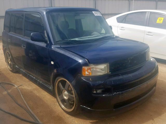 JTLKT334450176058 - 2005 TOYOTA SCION XB BLACK photo 1