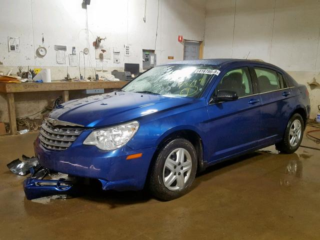 1C3CC4FB6AN136470 - 2010 CHRYSLER SEBRING TO BLUE photo 2