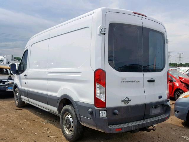 1FTNR2CV9FKA07802 - 2015 FORD TRANSIT WHITE photo 3