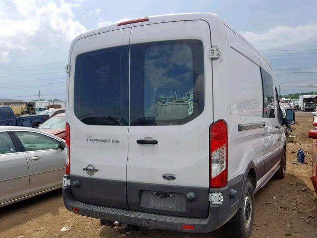 1FTNR2CV9FKA07802 - 2015 FORD TRANSIT WHITE photo 4