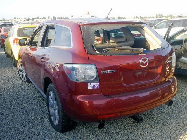 JM3ER29L670165833 - 2007 MAZDA CX-7 RED photo 3