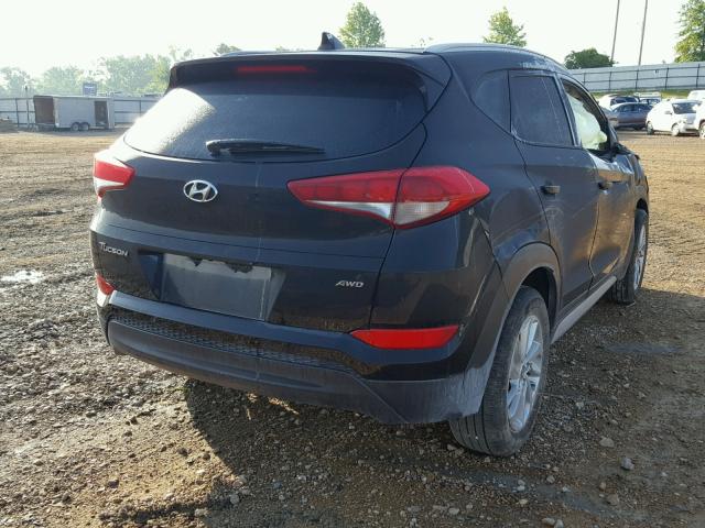 KM8J3CA44JU629538 - 2018 HYUNDAI TUCSON LIM BLACK photo 4