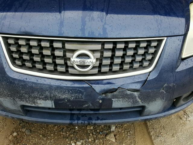 3N1AB61E07L622447 - 2007 NISSAN SENTRA 2.0 BLUE photo 9