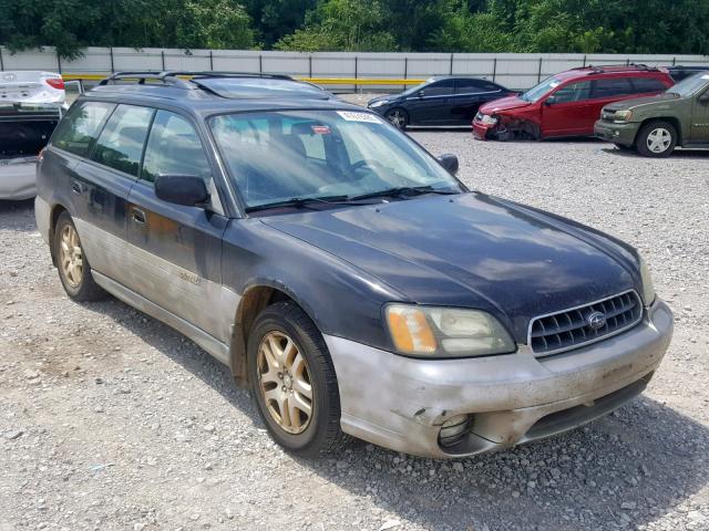 4S3BH686937606423 - 2003 SUBARU LEGACY OUT BLACK photo 1