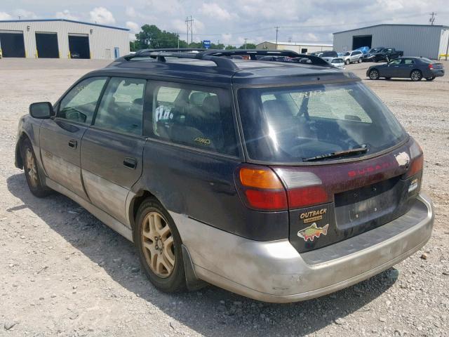 4S3BH686937606423 - 2003 SUBARU LEGACY OUT BLACK photo 4