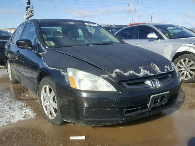 1HGCM66865A044072 - 2005 HONDA ACCORD EX BLACK photo 1