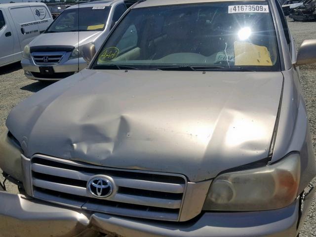 JTEEP21A860167893 - 2006 TOYOTA HIGHLANDER SILVER photo 7