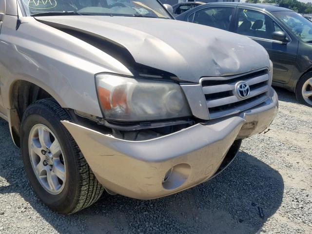 JTEEP21A860167893 - 2006 TOYOTA HIGHLANDER SILVER photo 9