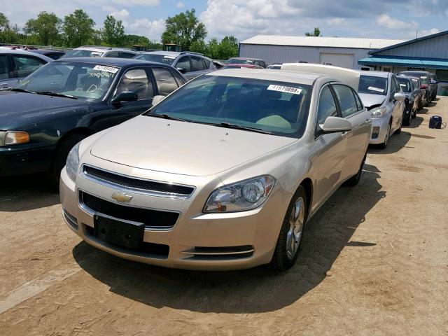1G1ZH57B59F117483 - 2009 CHEVROLET MALIBU 1LT 金色 照片 2