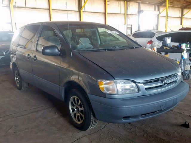 4T3ZF13C0WU045106 - 1998 TOYOTA SIENNA LE GRAY photo 1