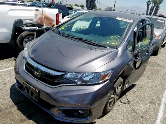 3HGGK5H86JM717745 - 2018 HONDA FIT EX CHARCOAL photo 2