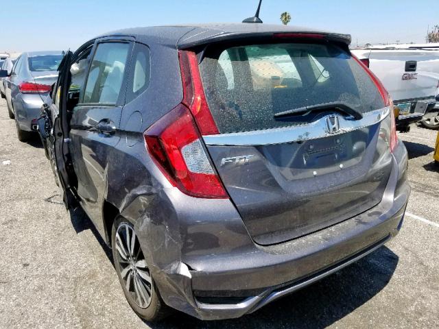 3HGGK5H86JM717745 - 2018 HONDA FIT EX CHARCOAL photo 3