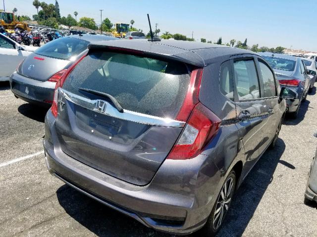 3HGGK5H86JM717745 - 2018 HONDA FIT EX CHARCOAL photo 4