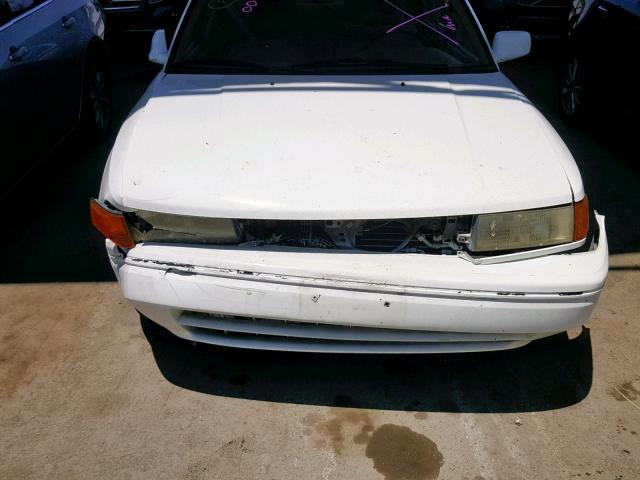 JM1BG2261P0603938 - 1993 MAZDA PROTEGE LX WHITE photo 7