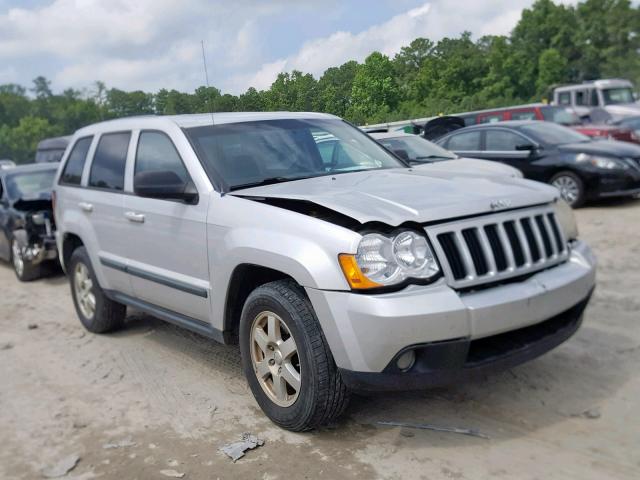 1J8GR48K78C221874 - 2008 JEEP GRAND CHER SILVER photo 1