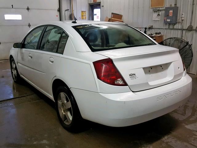 1G8AL55F57Z177875 - 2007 SATURN ION LEVEL WHITE photo 3