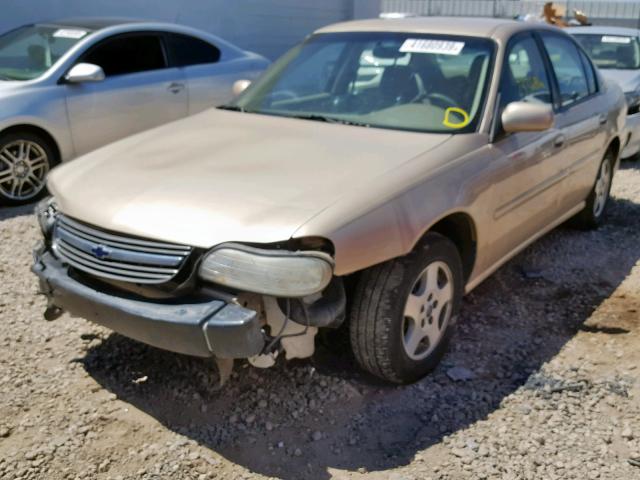 1G1NE52J53M611092 - 2003 CHEVROLET MALIBU LS TAN photo 2