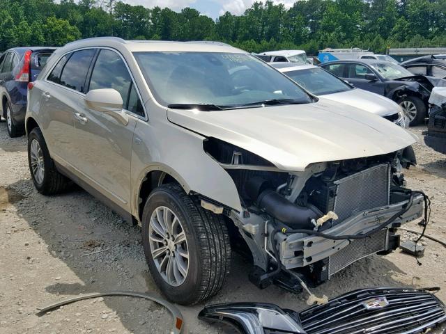 1GYKNBRS5HZ107721 - 2017 CADILLAC XT5 LUXURY TAN photo 1